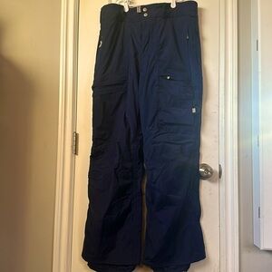 Men’s Burton Navy Blue Snowboard Pants Size M